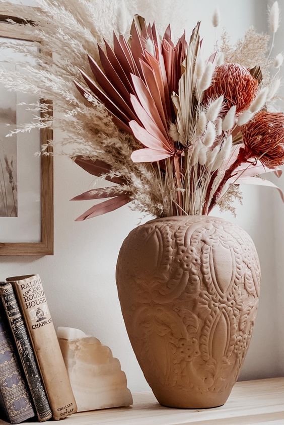 Svazky obilí a sušené květinové aranžmá jsou trendy dekorem: Inspirujte se i Vy! Svazky obilí a sušené květinové aranžmá jsou trendy dekorem: Inspirujte se i Vy!