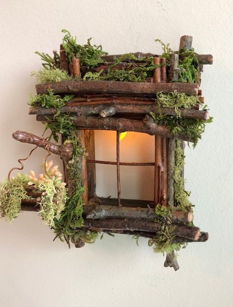 Inspirace na jarní tvoření: Vyrobte si toto přírodní okénko z klacíků a rostlin! Inspirace na jarní tvoření: Vyrobte si toto přírodní okénko z klacíků a rostlin!