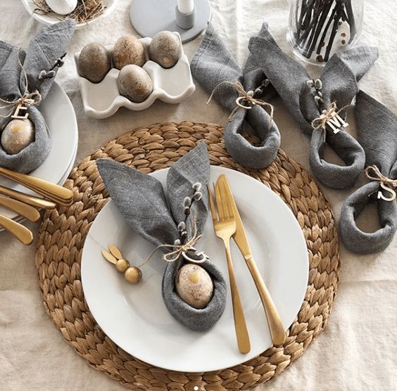 Jarní inspirace na sváteční prostírání stolu ve velikonočním stylu! Jarní inspirace na sváteční prostírání stolu ve velikonočním stylu!