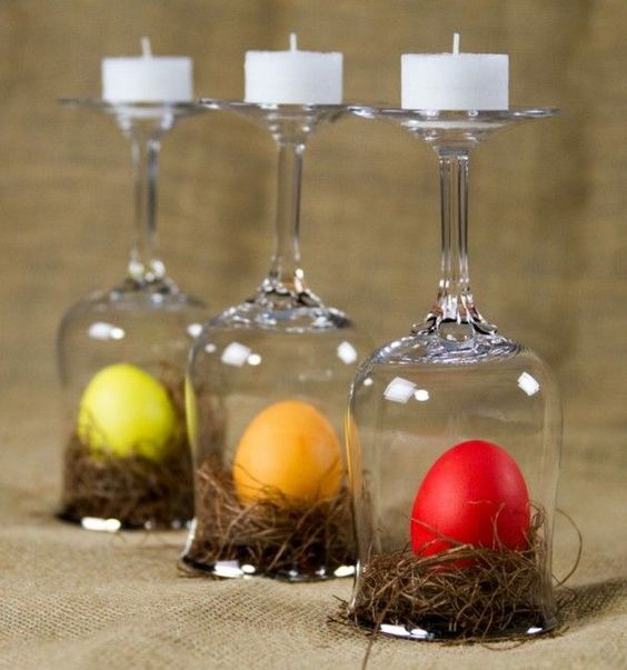 Skvělé nápady na proměnu sklenic na víno v jarní a velikonoční dekorace! Skvělé nápady na proměnu sklenic na víno v jarní a velikonoční dekorace!
