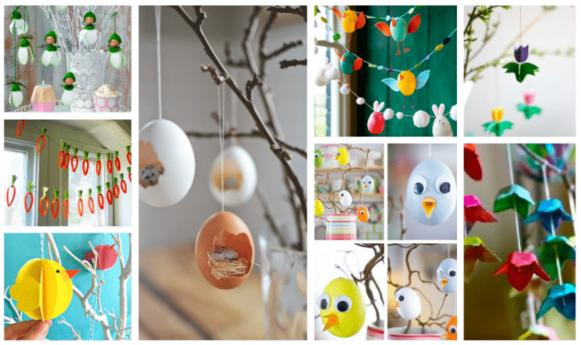 Inspirace na krásné závěsné dekorace na jarní měsíce: 25+ inspirací Inspirace na krásné závěsné dekorace na jarní měsíce: 25+ inspirací