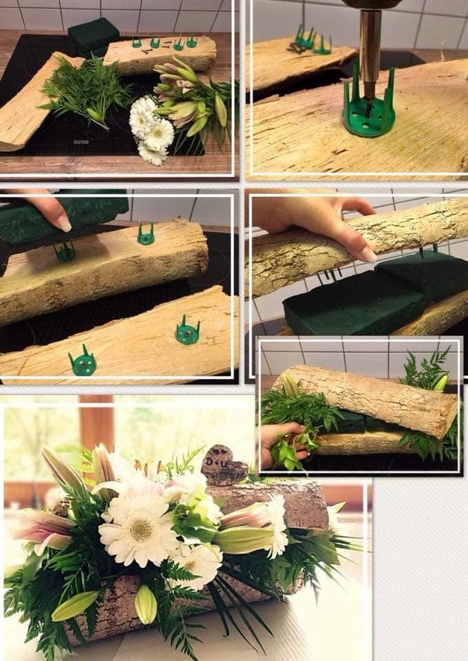 Prohlédněte si krásné dekorace vytvořené ze starého pařezu nebo polínka