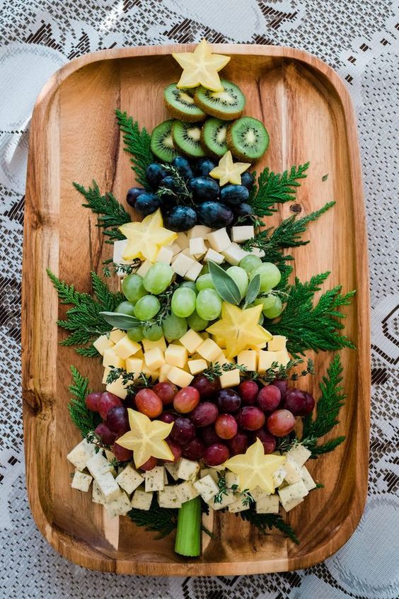 Vánoční stromek přímo na vašem stole a to pouze z jídla! – Inspirujte se Vánoční stromek přímo na vašem stole a to pouze z jídla! – Inspirujte se