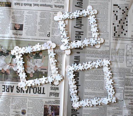 Skvělé nápady, jak využít zbylé dílky puzzle, kterému chybí jeden nebo více kousků: 30+ nápadů na originální dekorace! Skvělé nápady, jak využít zbylé dílky puzzle, kterému chybí jeden nebo více kousků: 30+ nápadů na originální dekorace!
