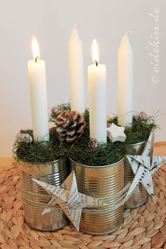 Nápady a inspirace, jak využít dlouhé adventní svíčky – Vybere si každý! Nápady a inspirace, jak využít dlouhé adventní svíčky – Vybere si každý!