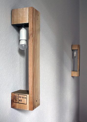 Originální nápady na osvětlení do vaší domácnosti – Základem je obyčejné dřevo!