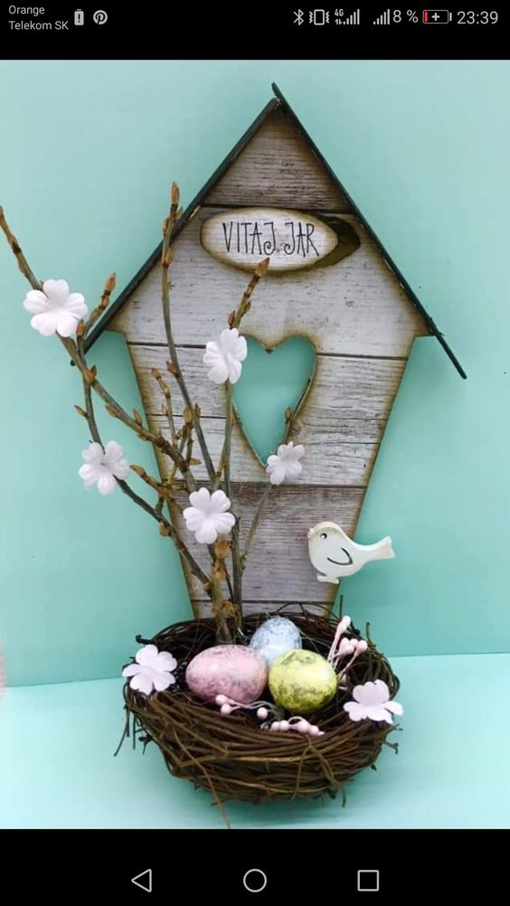 Inspirace na krásné a originální okrasné, velikonoční budky: Vyrobte si jednu z nich! Inspirace na krásné a originální okrasné, velikonoční budky: Vyrobte si jednu z nich!