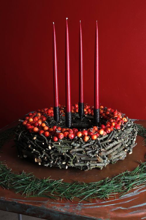 Originální adventní dekorace: Využijte drobné větve a klacíky! Originální adventní dekorace: Využijte drobné větve a klacíky!