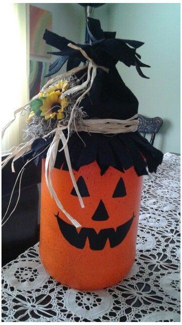 Úžasné Halloweenské dekorace: Využijte obyčejnou zavařovačku! Úžasné Halloweenské dekorace: Využijte obyčejnou zavařovačku!