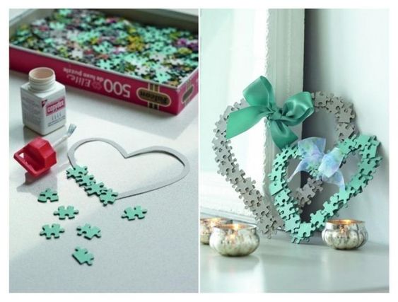Skvělé nápady, jak využít zbylé dílky puzzle, kterému chybí jeden nebo více kousků: 30+ nápadů na originální dekorace! Skvělé nápady, jak využít zbylé dílky puzzle, kterému chybí jeden nebo více kousků: 30+ nápadů na originální dekorace!
