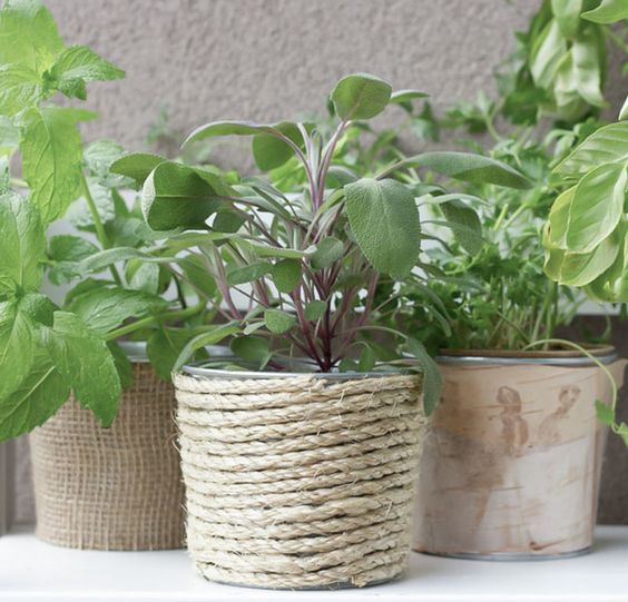 Využijte obyčejný provázek a zkrášlete si jím své staré květináče – Inspirujte se! Využijte obyčejný provázek a zkrášlete si jím své staré květináče – Inspirujte se!