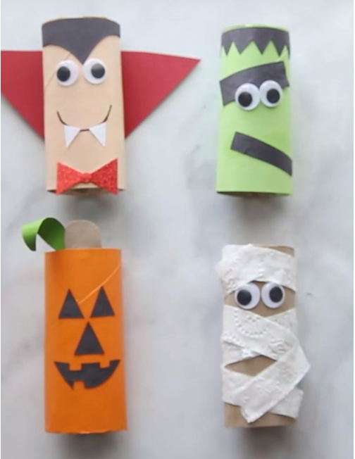 Skvělá zábava pro děti! Inspirace na jednoduché Halloweenské dekorace