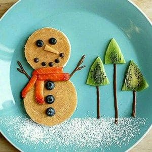 Vyčarujte svým nejbližším úsměv na tváři takovýmto kouzelným talířem! Inspirace na vánoční talíř