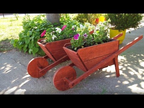 Skvělá inspirace na pojízdné zahradní květináče, které si sami můžete vyrobit! Skvělá inspirace na pojízdné zahradní květináče, které si sami můžete vyrobit!