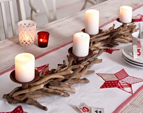 Originální adventní dekorace: Využijte drobné větve a klacíky! Originální adventní dekorace: Využijte drobné větve a klacíky!