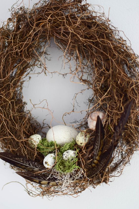 20+ kouzelných, přírodních věnců: Inspirujte se touto jarní dekorací! 20+ kouzelných, přírodních věnců: Inspirujte se touto jarní dekorací!