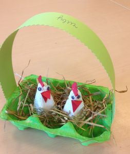 Inspirace na velikonoční tvoření – Využijte staré plato od vajec!