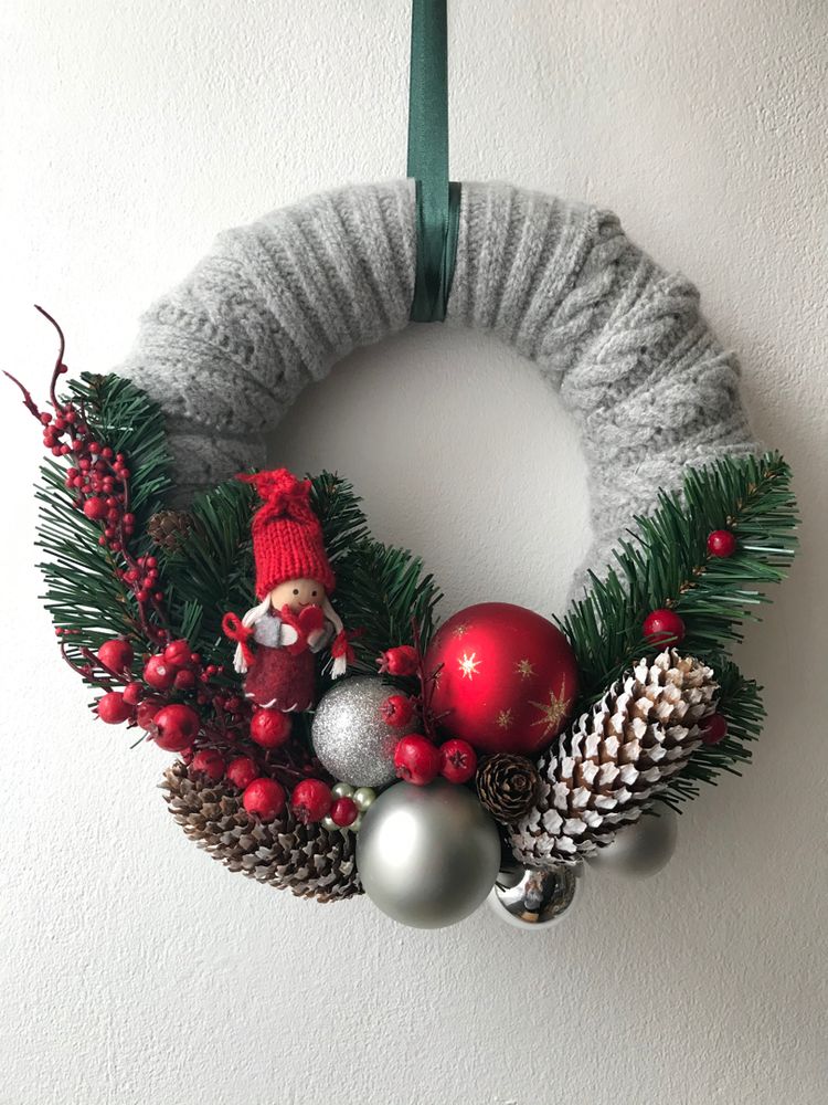 Vyrobte si jeden z těchto krásných, pletených věnců – Krásná adventní dekorace! Vyrobte si jeden z těchto krásných, pletených věnců – Krásná adventní dekorace!
