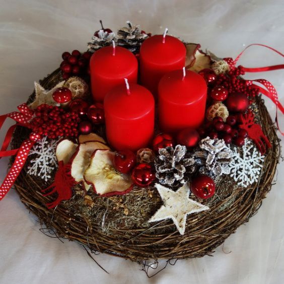 Přidejte do vašeho adventního věnce také jehličí, šišky či skořápky – Výsledek stojí za to! Přidejte do vašeho adventního věnce také jehličí, šišky či skořápky – Výsledek stojí za to!