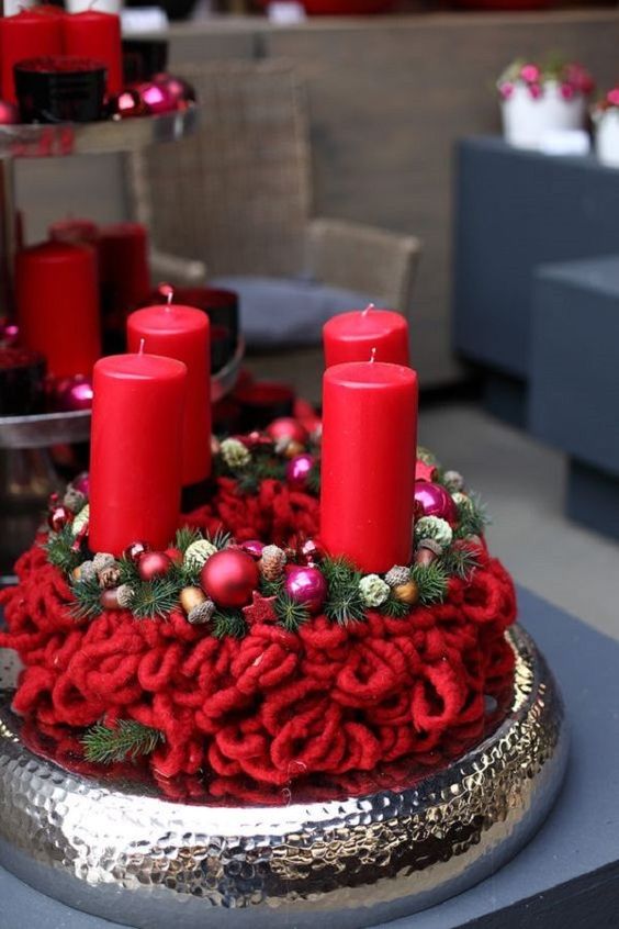 Zlatá, modrá či zelená? Zvolte si tu vaší oblíbenou barvu adventní dekorace!