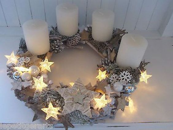 Přidejte do vašeho adventního věnce také jehličí, šišky či skořápky – Výsledek stojí za to! Přidejte do vašeho adventního věnce také jehličí, šišky či skořápky – Výsledek stojí za to!