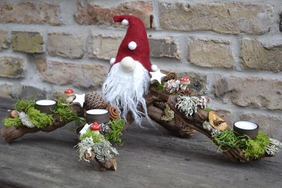 Adventní, svíčkové dekorace, které mají přírodní základ – Inspirujte se!