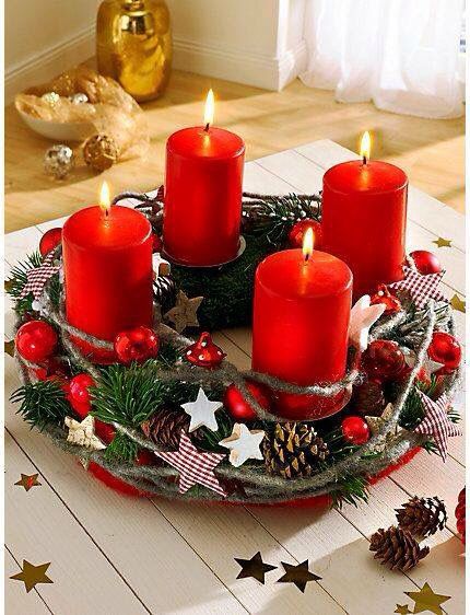 Zlatá, modrá či zelená? Zvolte si tu vaší oblíbenou barvu adventní dekorace!