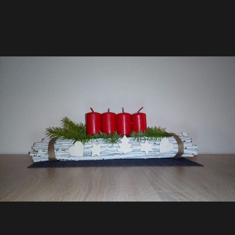 Originální adventní dekorace: Využijte drobné větve a klacíky! Originální adventní dekorace: Využijte drobné větve a klacíky!