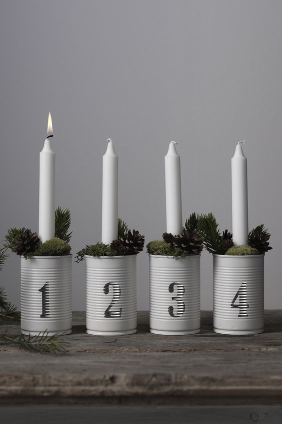 Nápady a inspirace, jak využít dlouhé adventní svíčky – Vybere si každý! Nápady a inspirace, jak využít dlouhé adventní svíčky – Vybere si každý!