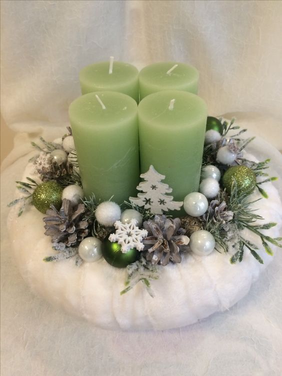 Zlatá, modrá či zelená? Zvolte si tu vaší oblíbenou barvu adventní dekorace!
