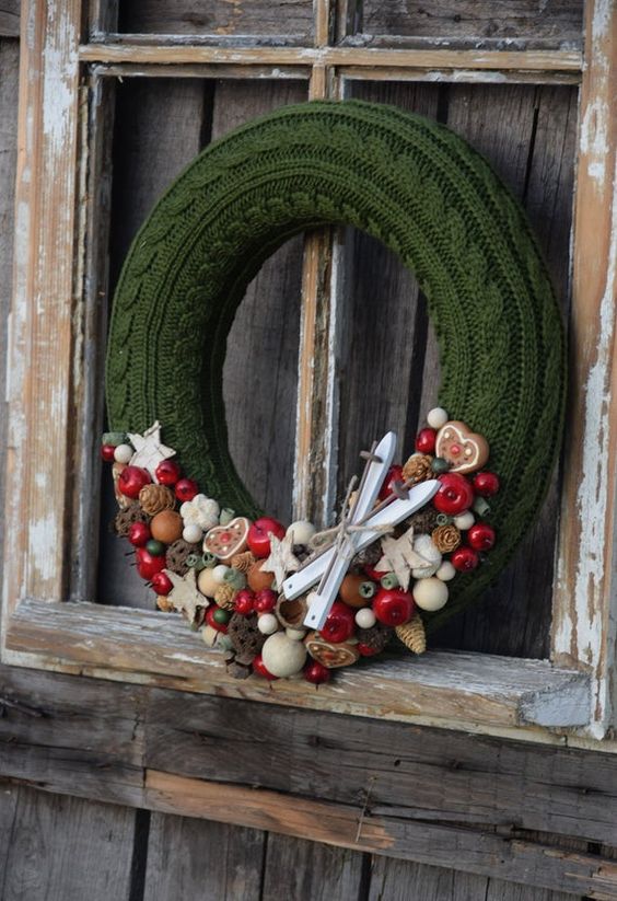 Vyrobte si jeden z těchto krásných, pletených věnců – Krásná adventní dekorace! Vyrobte si jeden z těchto krásných, pletených věnců – Krásná adventní dekorace!