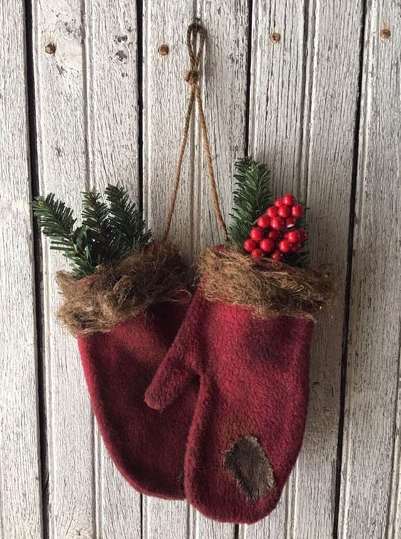 Pletená “chňapka”, jako základ originální zimní dekorace – Inspirujte se! Pletená “chňapka”, jako základ originální zimní dekorace – Inspirujte se!