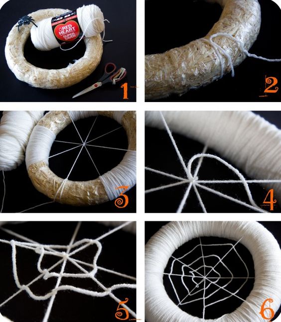Skvělá zábava pro děti! Vyrobte si Halloweenský věnec na dveře Skvělá zábava pro děti! Vyrobte si Halloweenský věnec na dveře