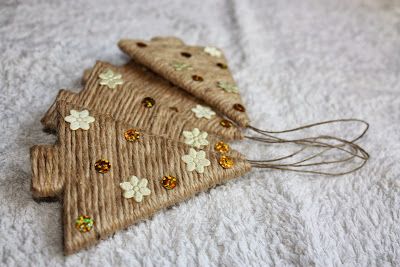 Inspirace na překrásné, vánoční tvoření: Využijte papír, provázek a karton! Inspirace na překrásné, vánoční tvoření: Využijte papír, provázek a karton!
