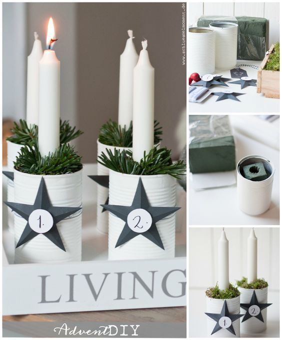 Nápady a inspirace, jak využít dlouhé adventní svíčky – Vybere si každý! Nápady a inspirace, jak využít dlouhé adventní svíčky – Vybere si každý!