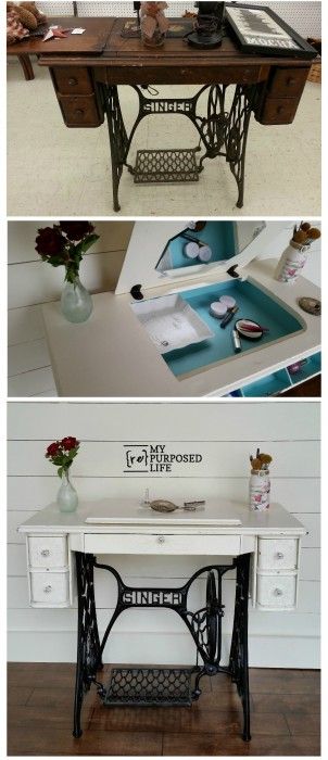 Recyklujte tímto úžasným způsobem starý šicí stroj! Inspirace a nápady, jak na to Recyklujte tímto úžasným způsobem starý šicí stroj! Inspirace a nápady, jak na to