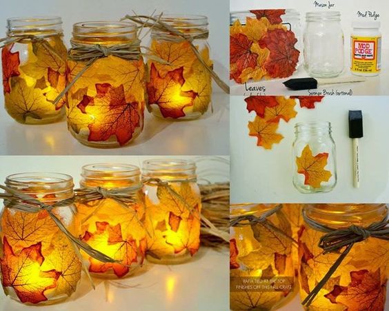 Využijte popadané a usušené listí tímto skvělým způsobem! Prima inspirace Využijte popadané a usušené listí tímto skvělým způsobem! Prima inspirace