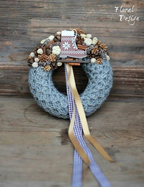 Vyrobte si jeden z těchto krásných, pletených věnců – Krásná adventní dekorace! Vyrobte si jeden z těchto krásných, pletených věnců – Krásná adventní dekorace!