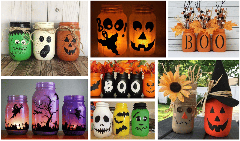 inspirace na úžasné halloweenské dekorace: využijte obyčejnou zavařovačku! inspirace na úžasné halloweenské dekorace: využijte obyčejnou zavařovačku!