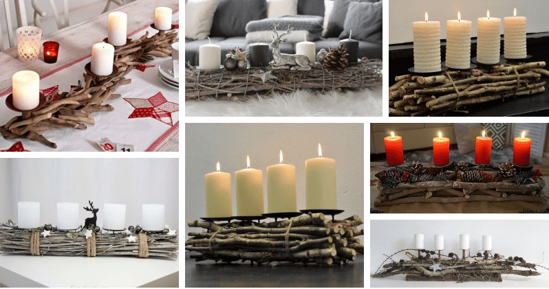 kouzelné adventní dekorace: využijte na jejich výrobu drobné klacíky a větve! kouzelné adventní dekorace: využijte na jejich výrobu drobné klacíky a větve!