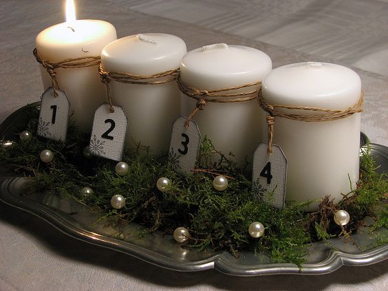 netradiční věnce 4 První adventní neděle se blíží – vytvořte si letos netradiční věnec