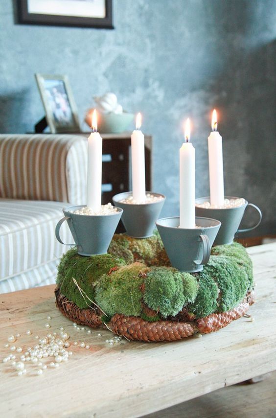 netradiční věnce 5 První adventní neděle se blíží – vytvořte si letos netradiční věnec