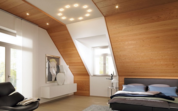 Neobvyklé laminátové povrchové úpravy stěn: 55 návrhů pro soukromý dům