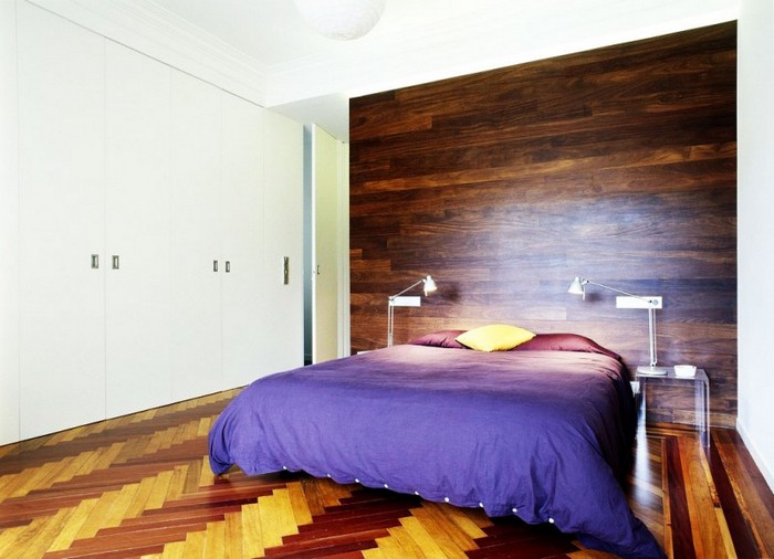 Neobvyklé laminátové povrchové úpravy stěn: 55 návrhů pro soukromý dům