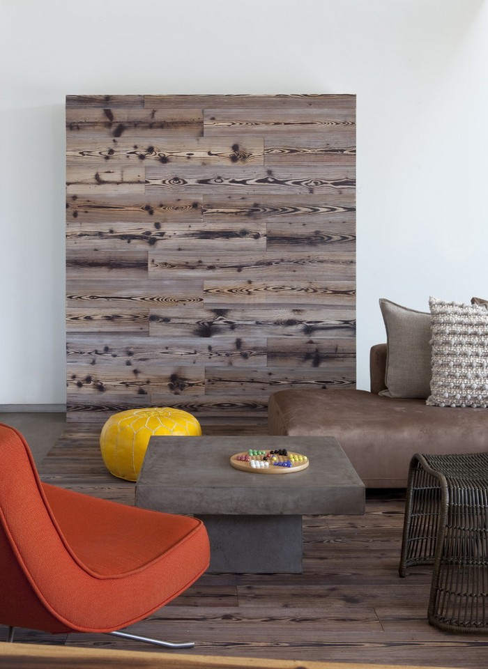 Neobvyklé laminátové povrchové úpravy stěn: 55 návrhů pro soukromý dům