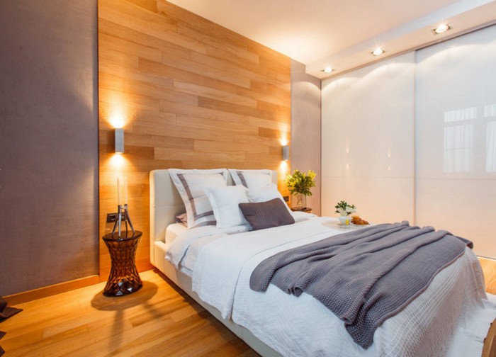 Neobvyklé laminátové povrchové úpravy stěn: 55 návrhů pro soukromý dům