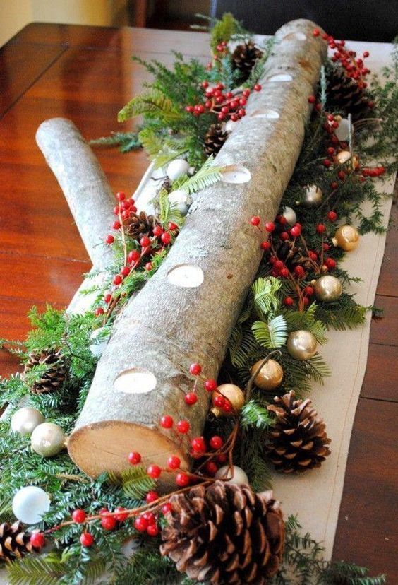 sváteční stůl 10 Nechte letos ubrus ve skříni: Úžasné nápady na adventní stůl