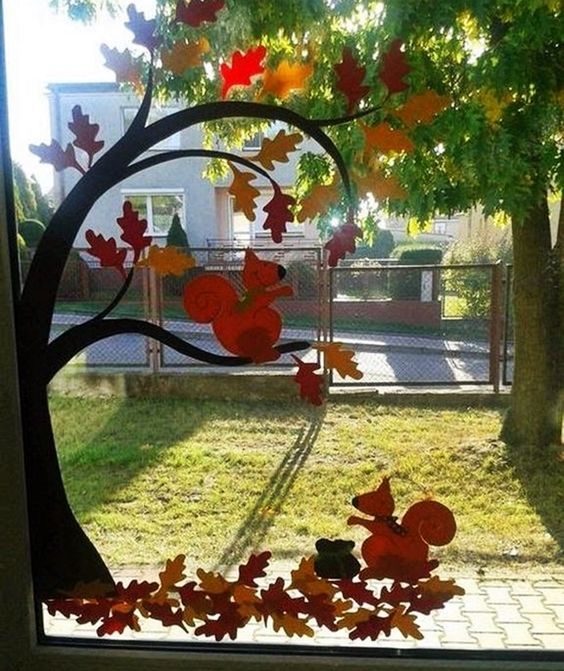 Tohle si Vaše děti zamilují: 25+ úžasných inspirací na podzimní vyzdobení oken + šablony Tohle si Vaše děti zamilují: 25+ úžasných inspirací na podzimní vyzdobení oken + šablony