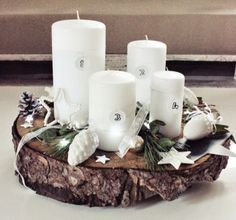 Krásné nápady z plátku dřeva na adventní období: Zapomeňte na klasický věnec!