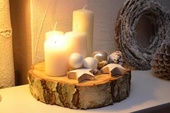 Krásné nápady z plátku dřeva na adventní období: Zapomeňte na klasický věnec!
